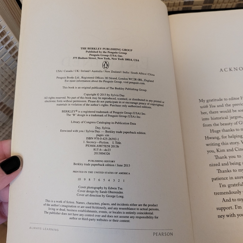 Entwined with You by - Green Cover Hardcover - Picture 3 of 9